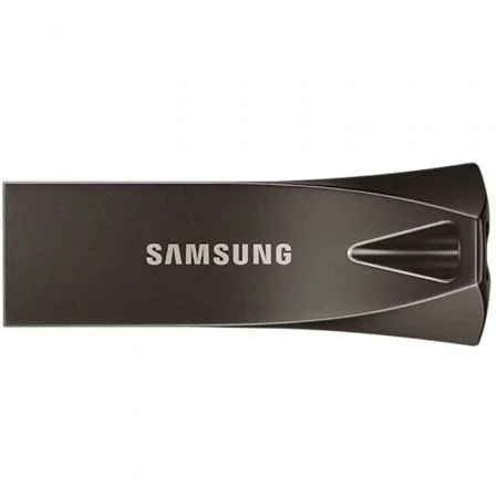 Samsung BAR Plus 128GB USB Flash Drive MUF-128BE4/APC - USB 3.1, Cuerpo Metálico, Resistente al Agua y Golpes, Titan Gray Samsung BAR Plus 128GB USB Flash Drive MUF-128BE4/APC - USB 3.1, Cuerpo Metálico, Resistente al Agua y Golpes, Titan Gray